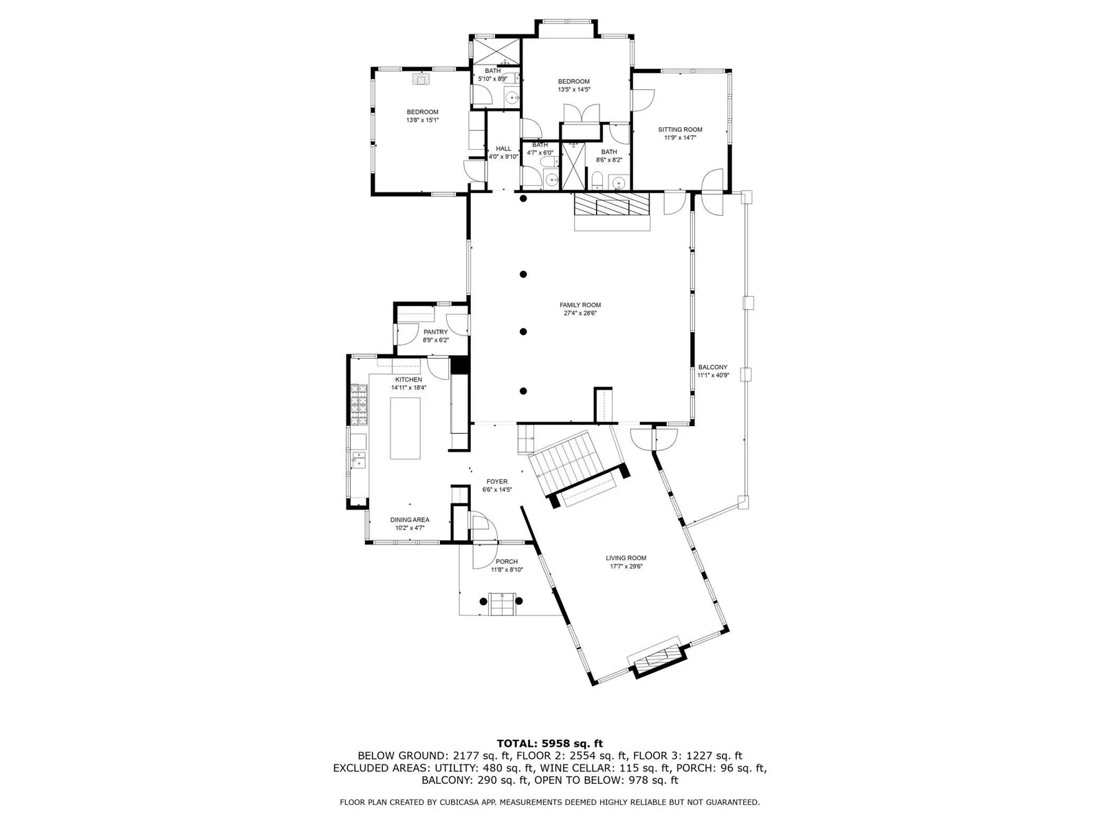 Main Level Floor Plan