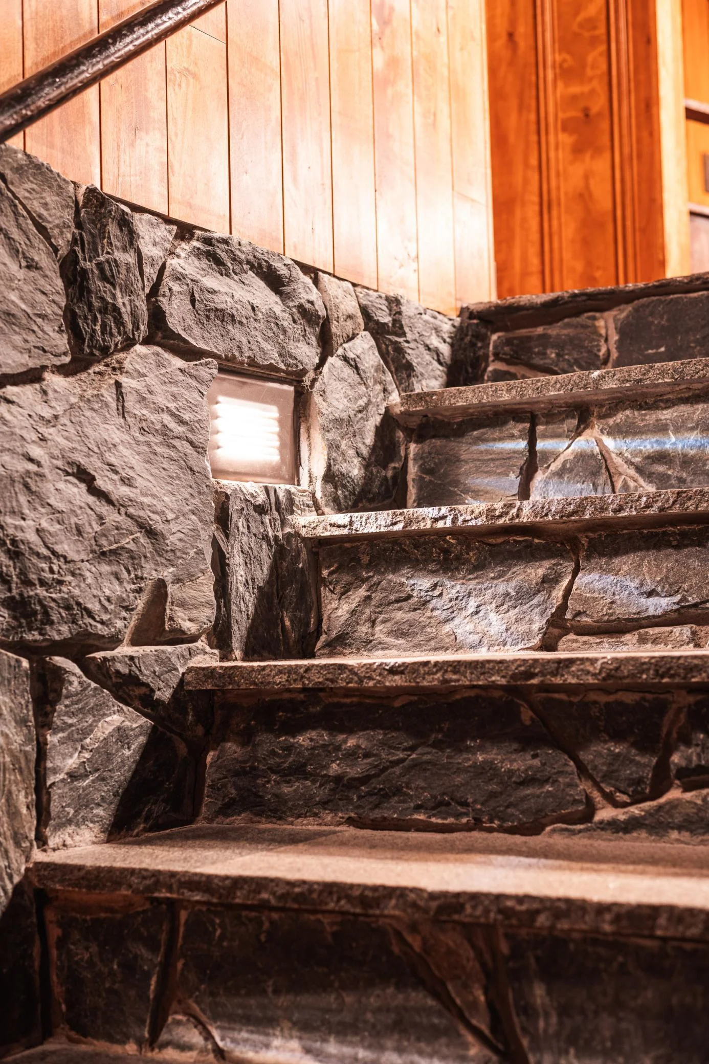 Stair detail to Lake Level