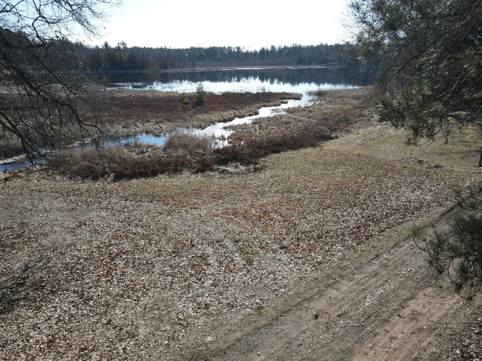 Lake Access off the driveway