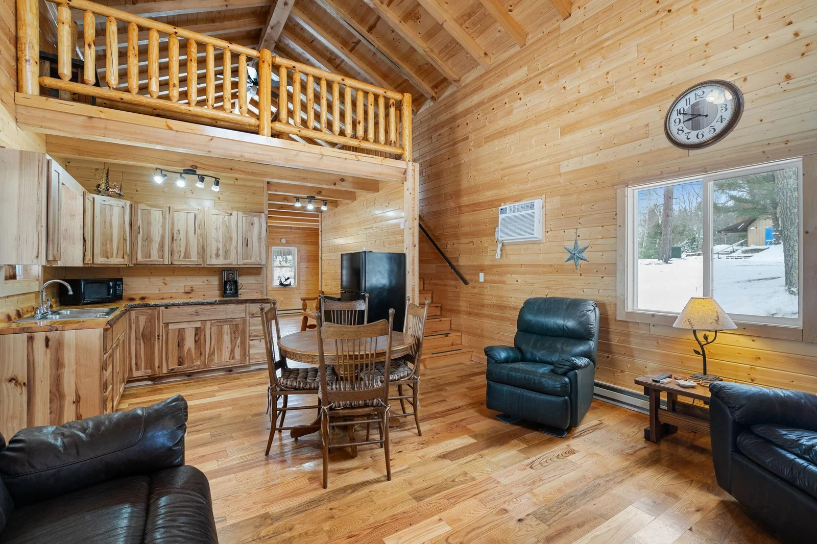 Open floor plan.
