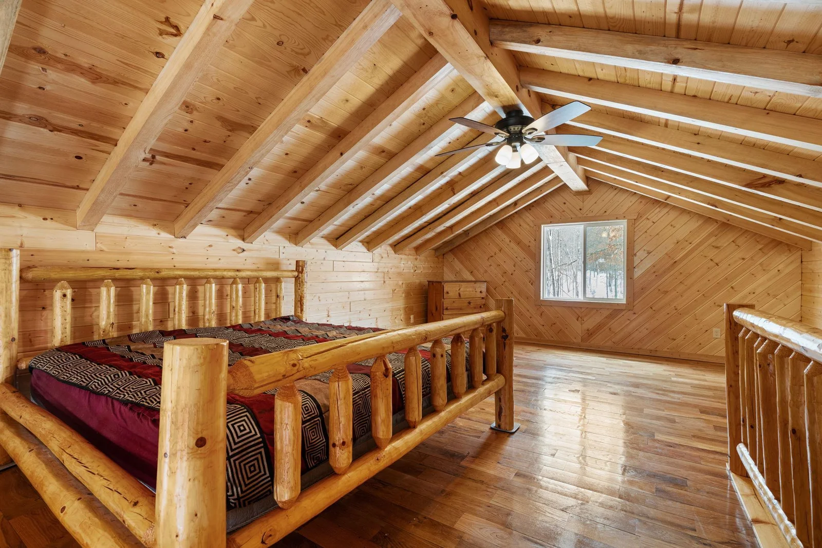 Spacious loft.