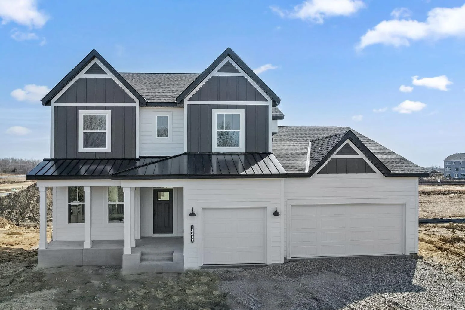 Introducing The Beckett - C Elevation, a thoughtfully designed home that combines timeless curb appeal with modern functionality.