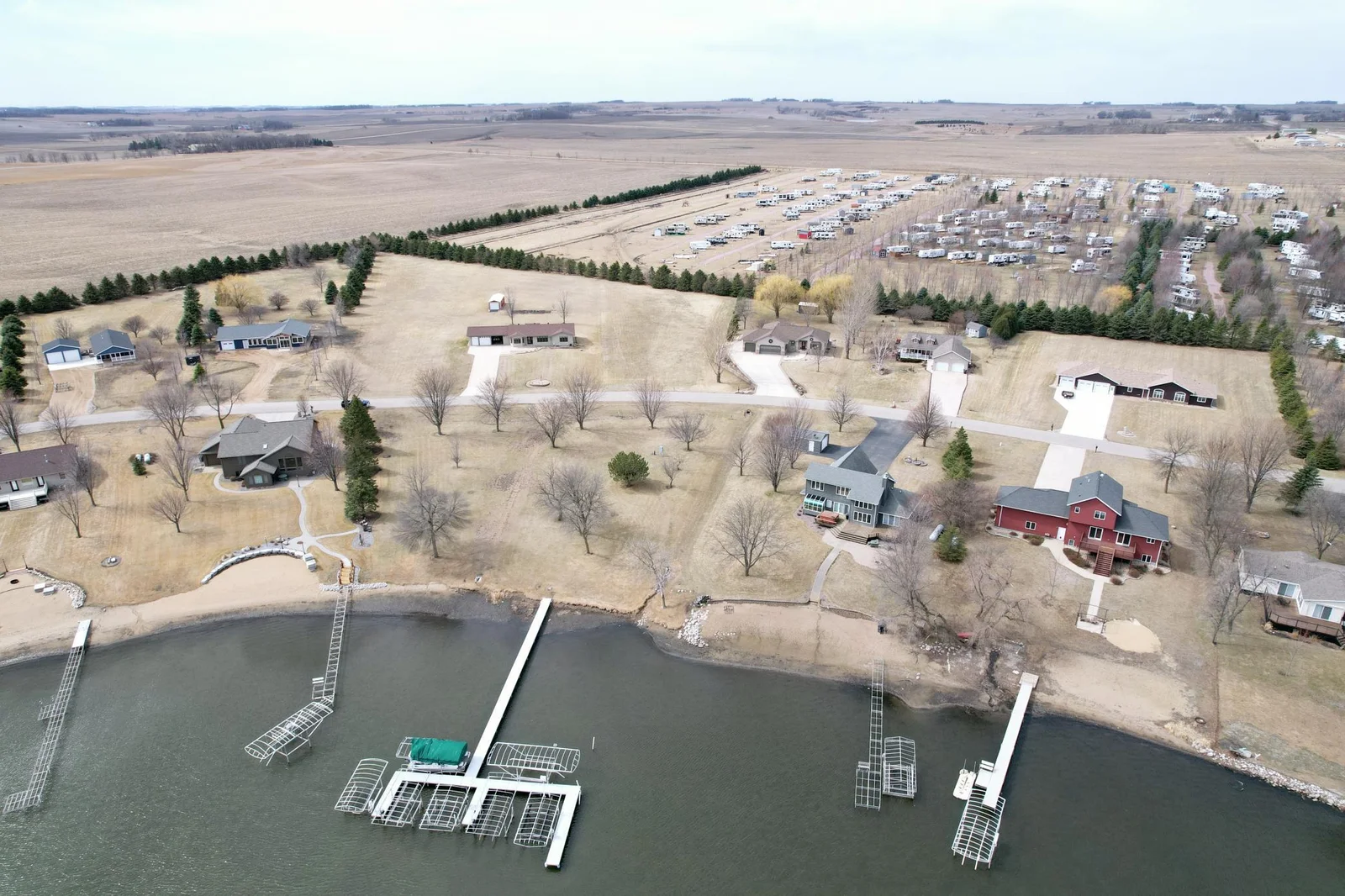Over 1 acre lot with beautiful views