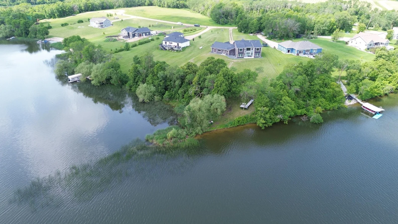 Private shoreline
