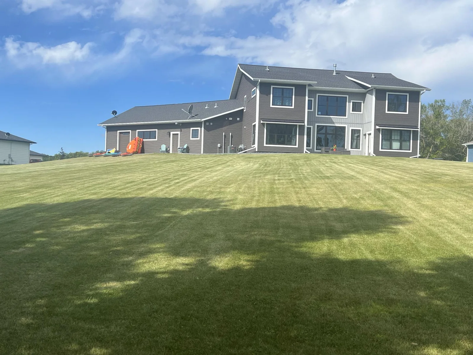 Lake Side of Home