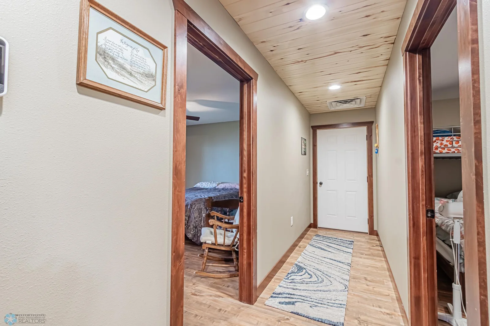 Entrance from garage