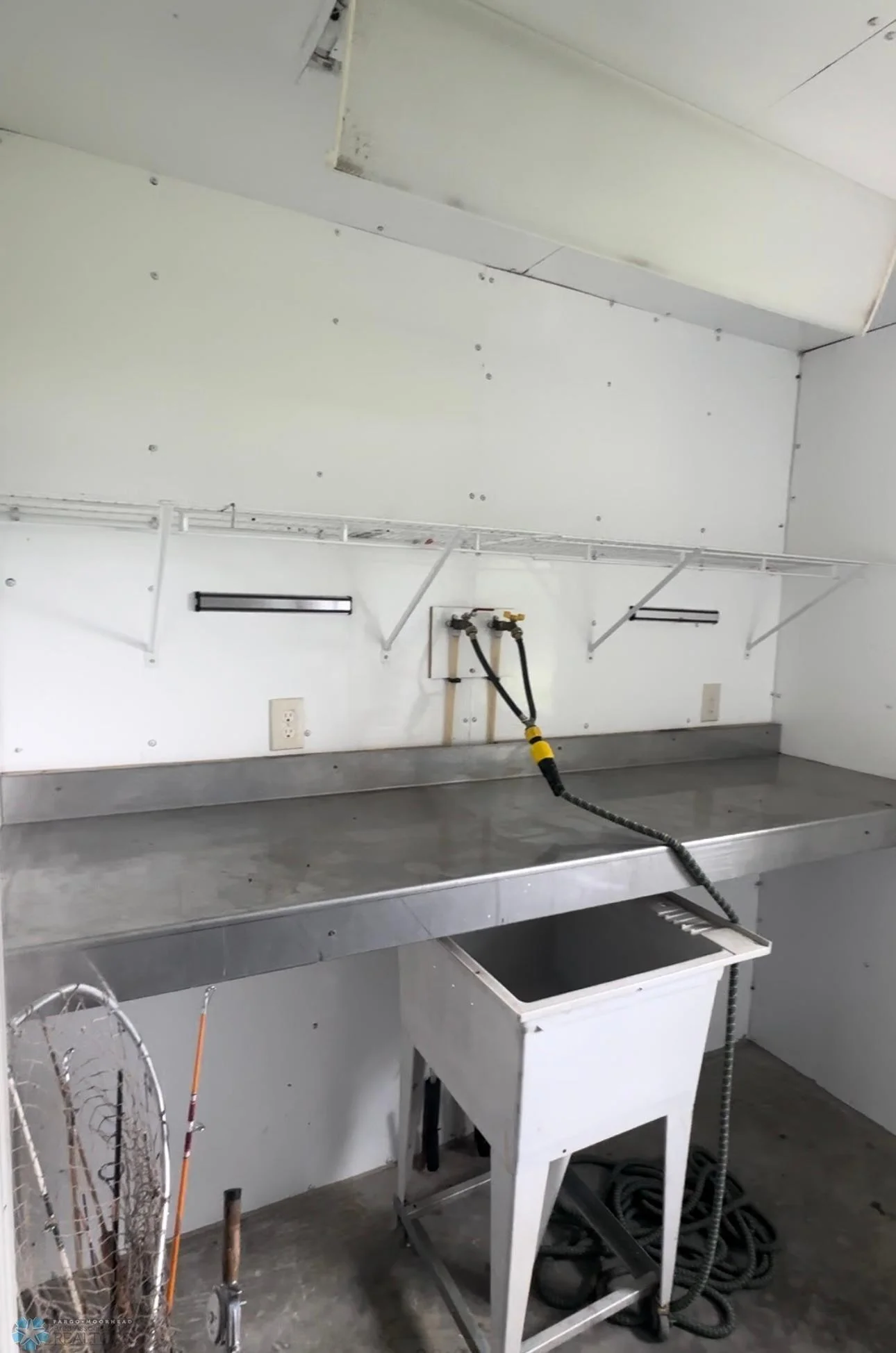 Fish cleaning room