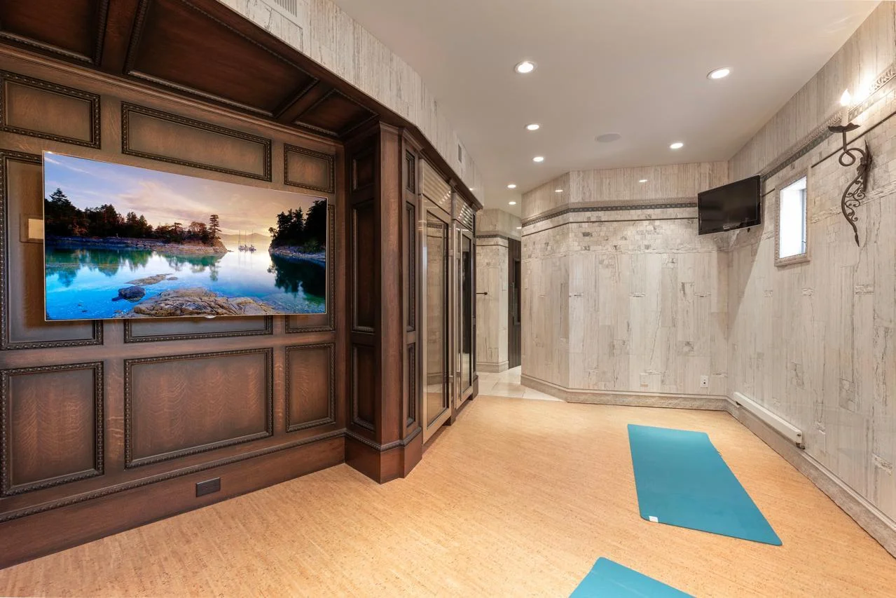 Exercise Room with Bathroom