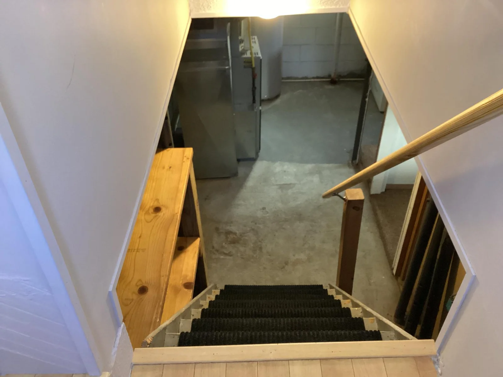 Basement stairs