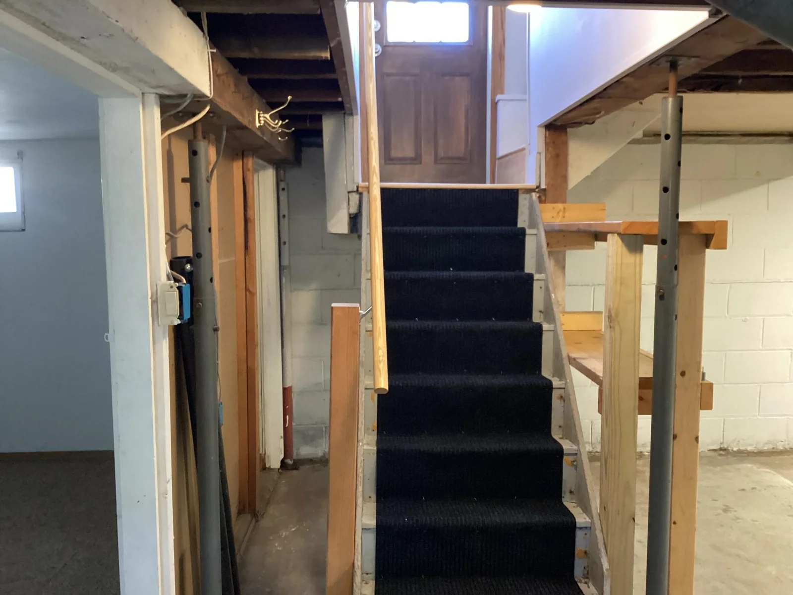 Basement stairs