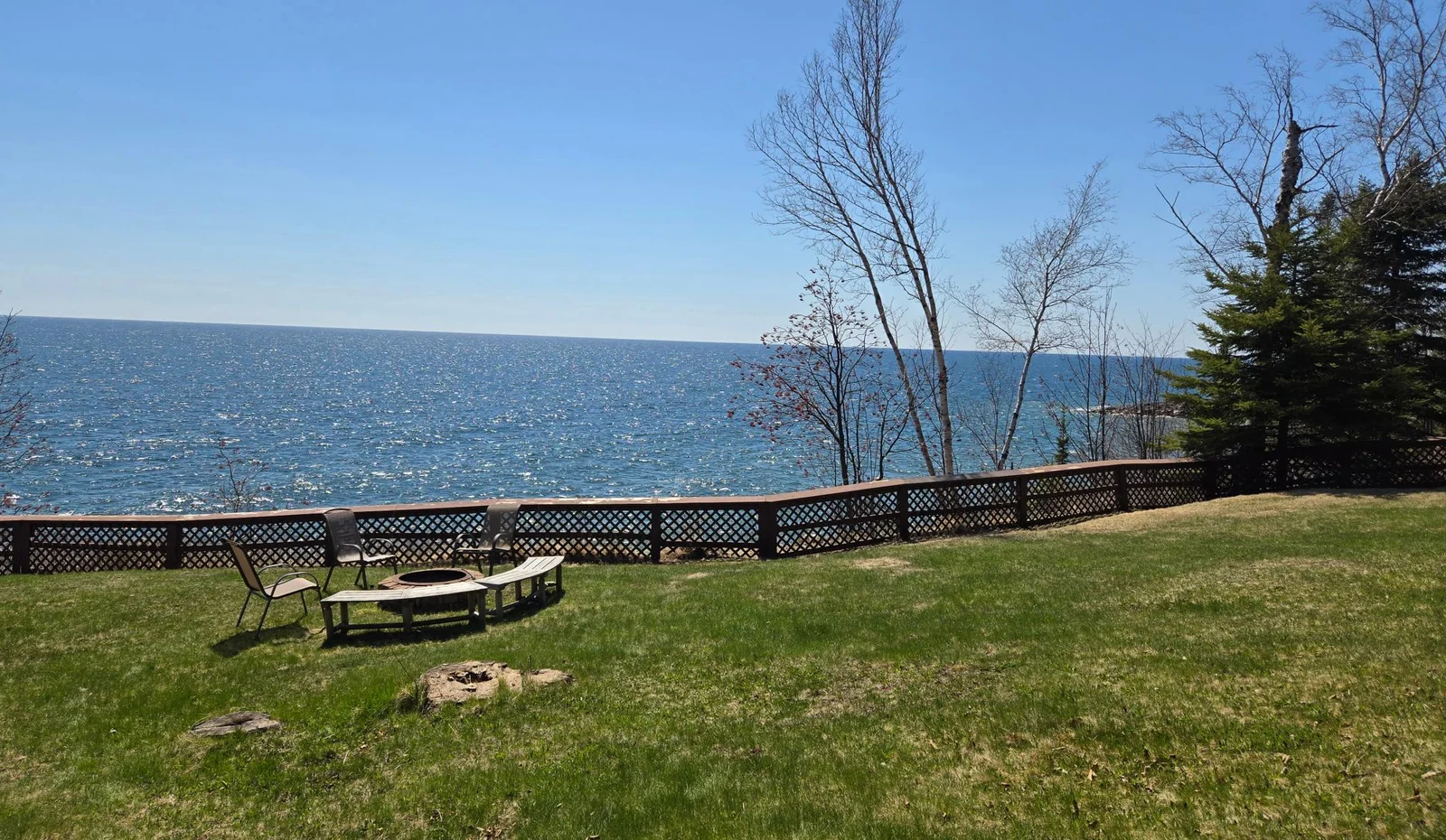 The view from your private patio