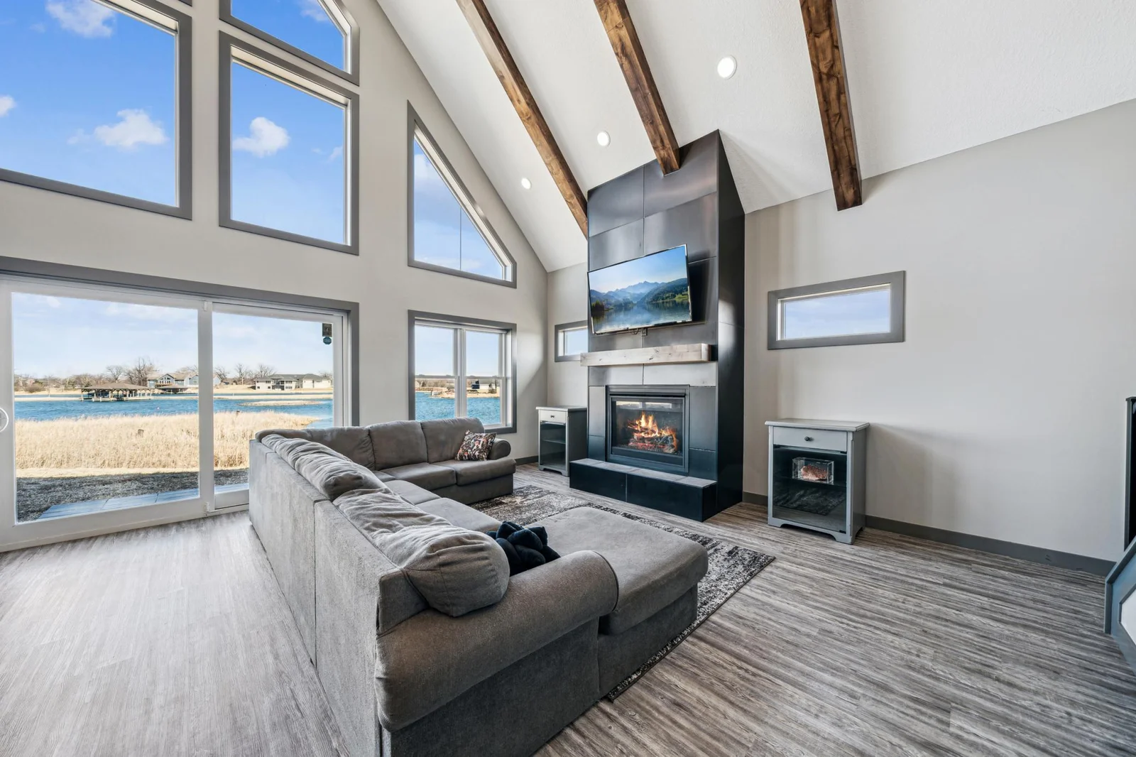 Living Room with an abundance of natural light