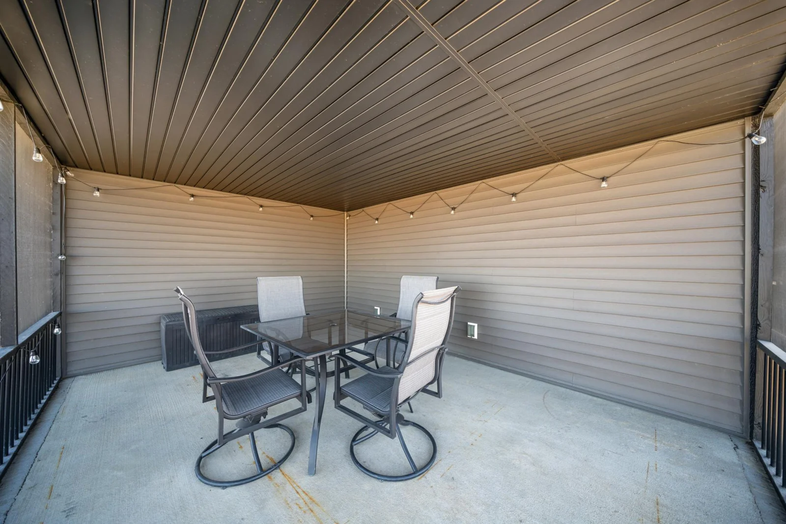 Screened Porch on Lake side of home