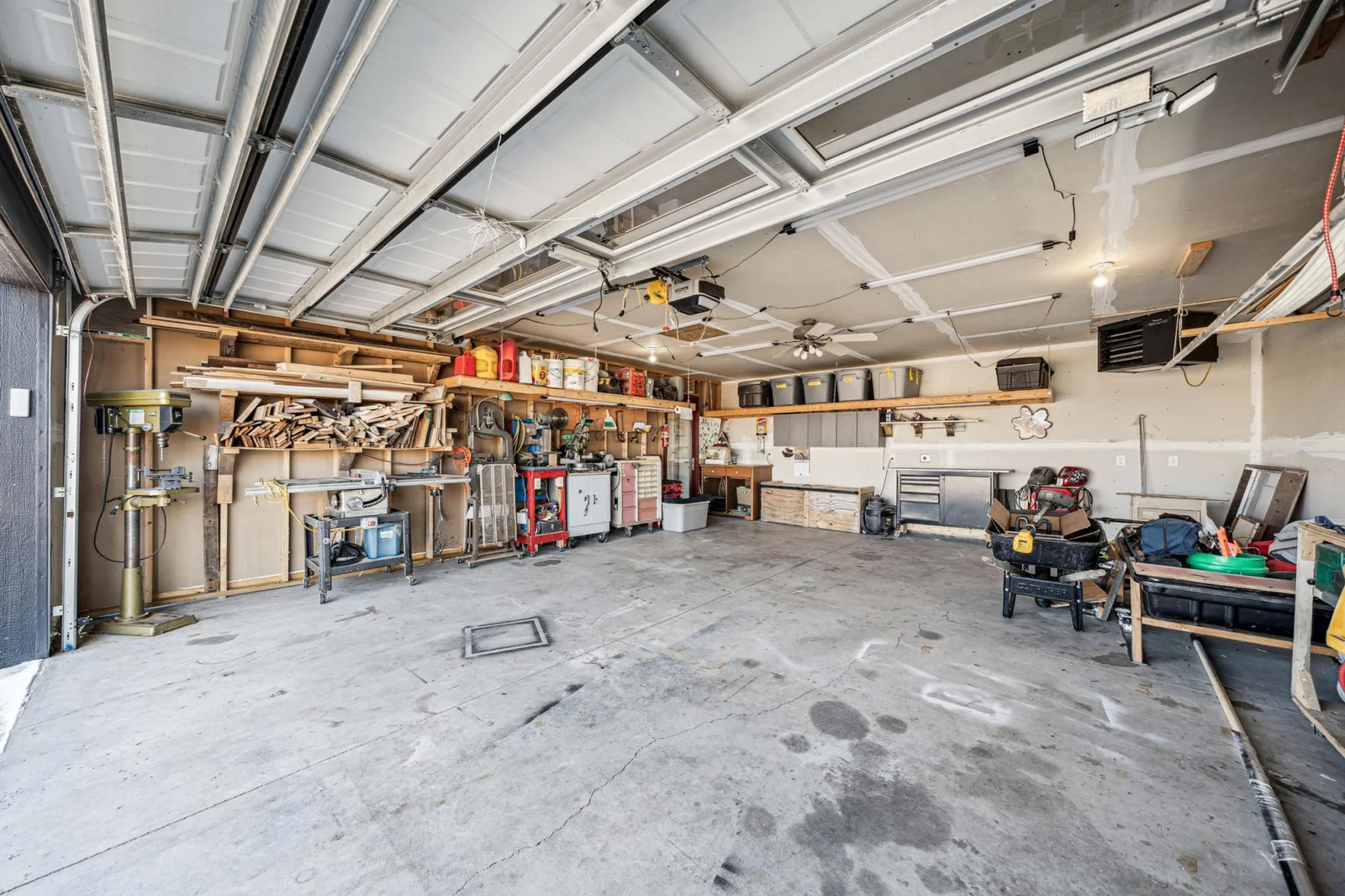 3 Car Heated Garage