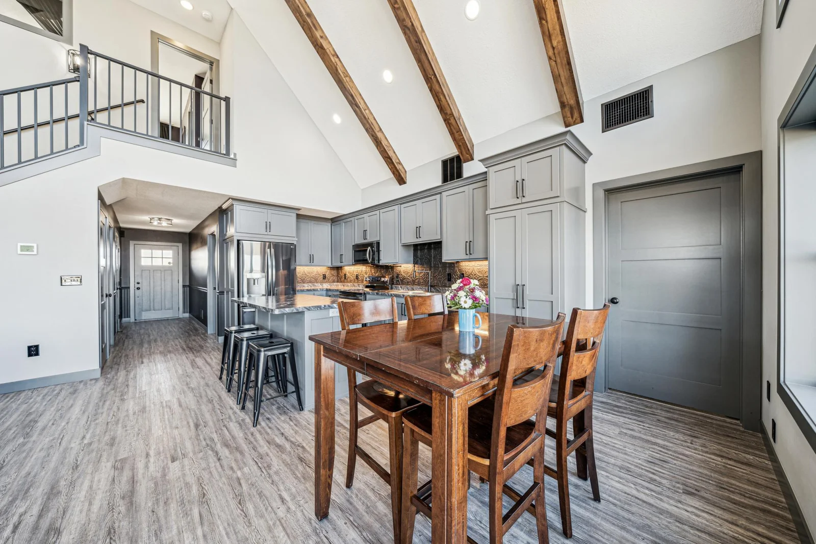 Dining Area and Kitchen