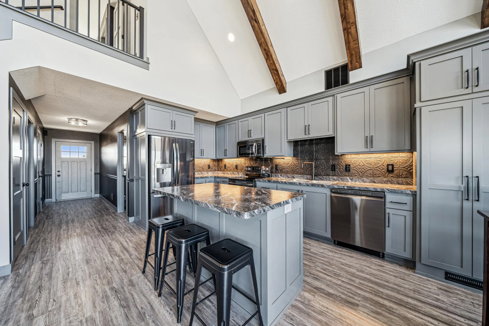 Open Kitchen and Entry