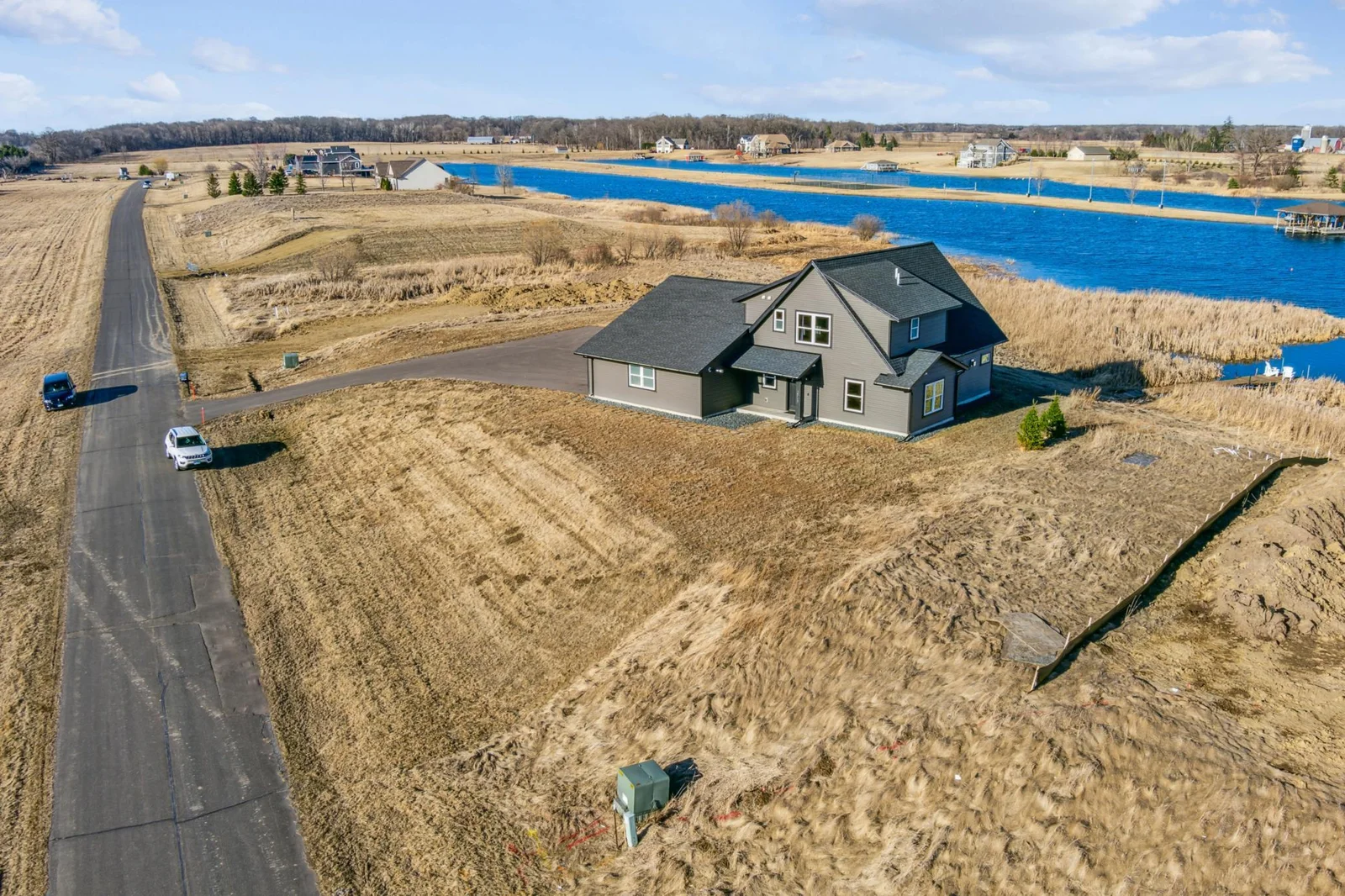 View of home from SE to NW