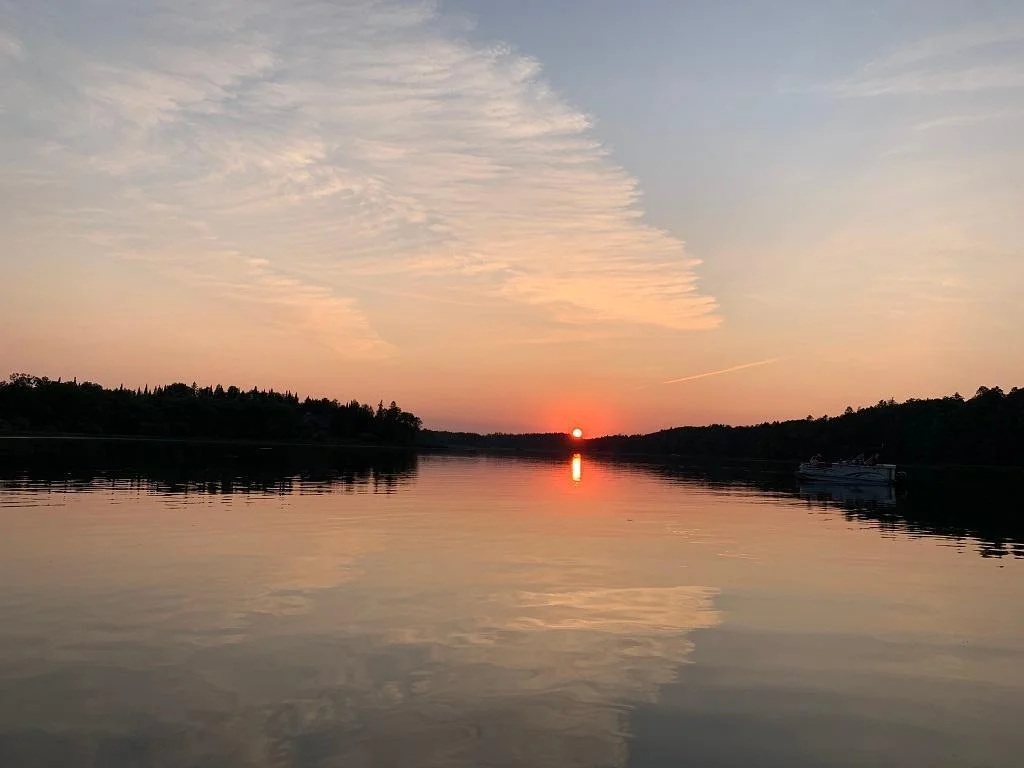 Summer sunrise.