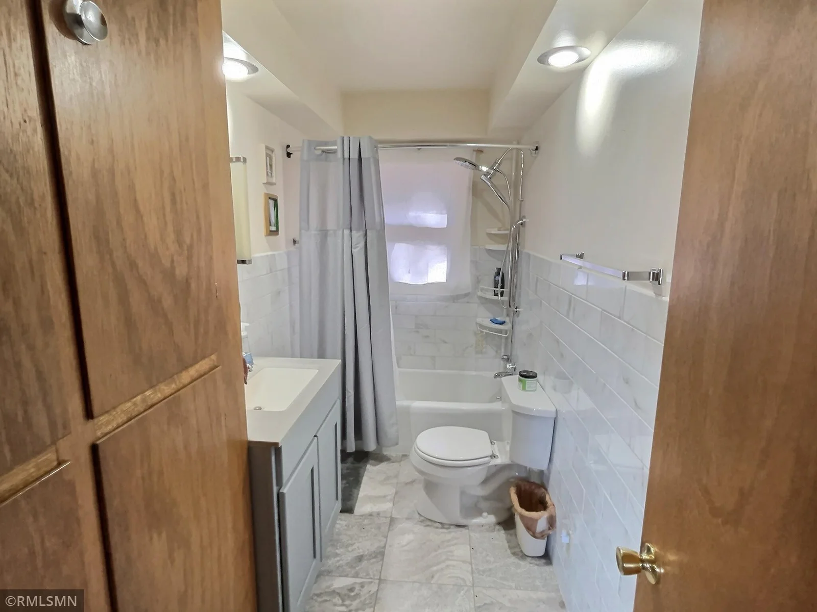 Great view of main floor full bath.