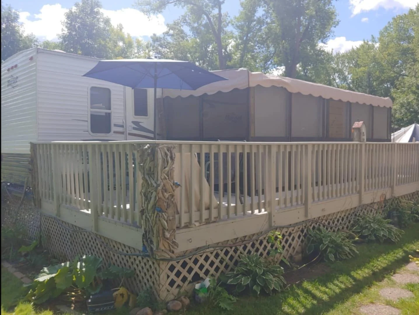 Great Deck and Patio!