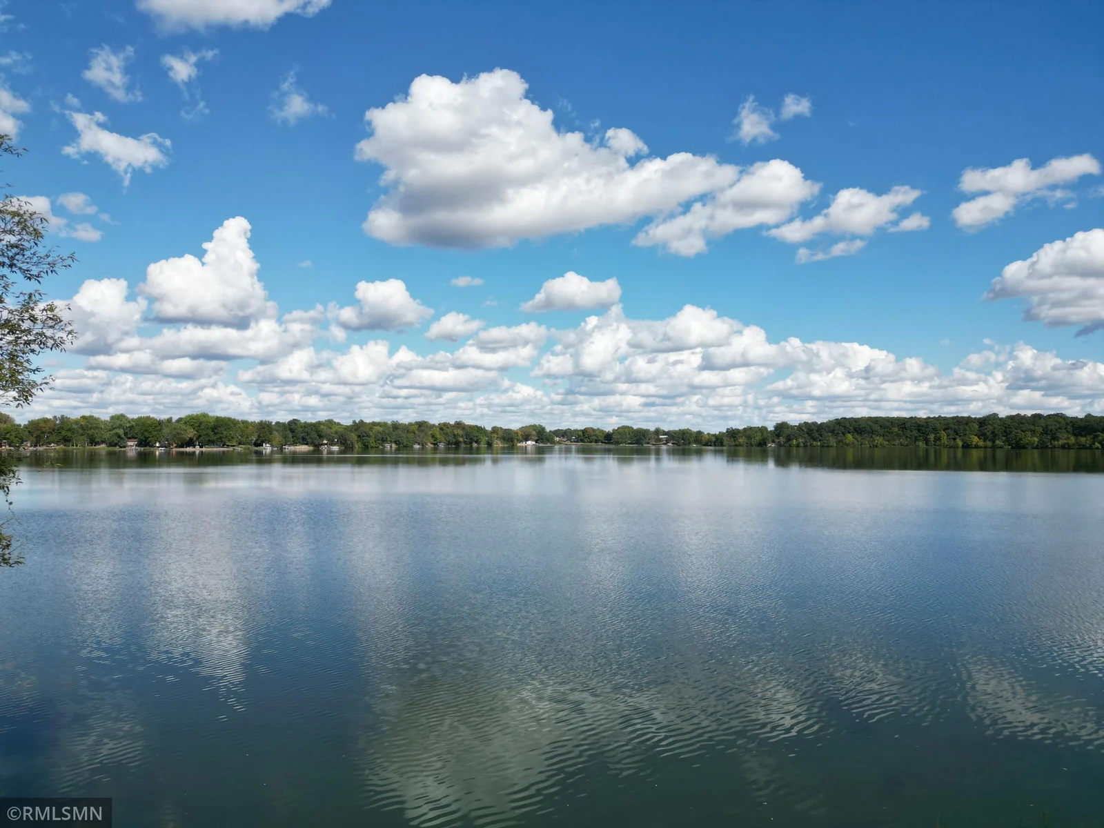 Picturesque view of Somers Lake.
