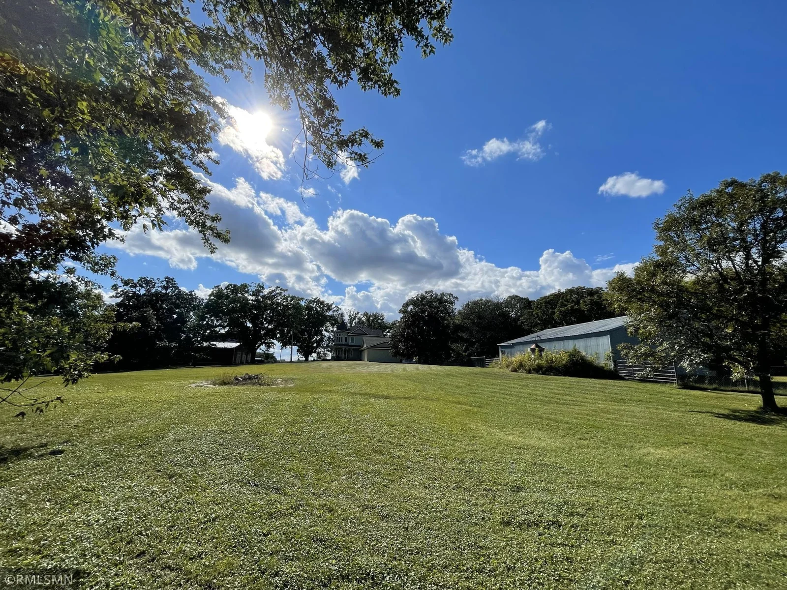 Nestled on approximately 18 acres,