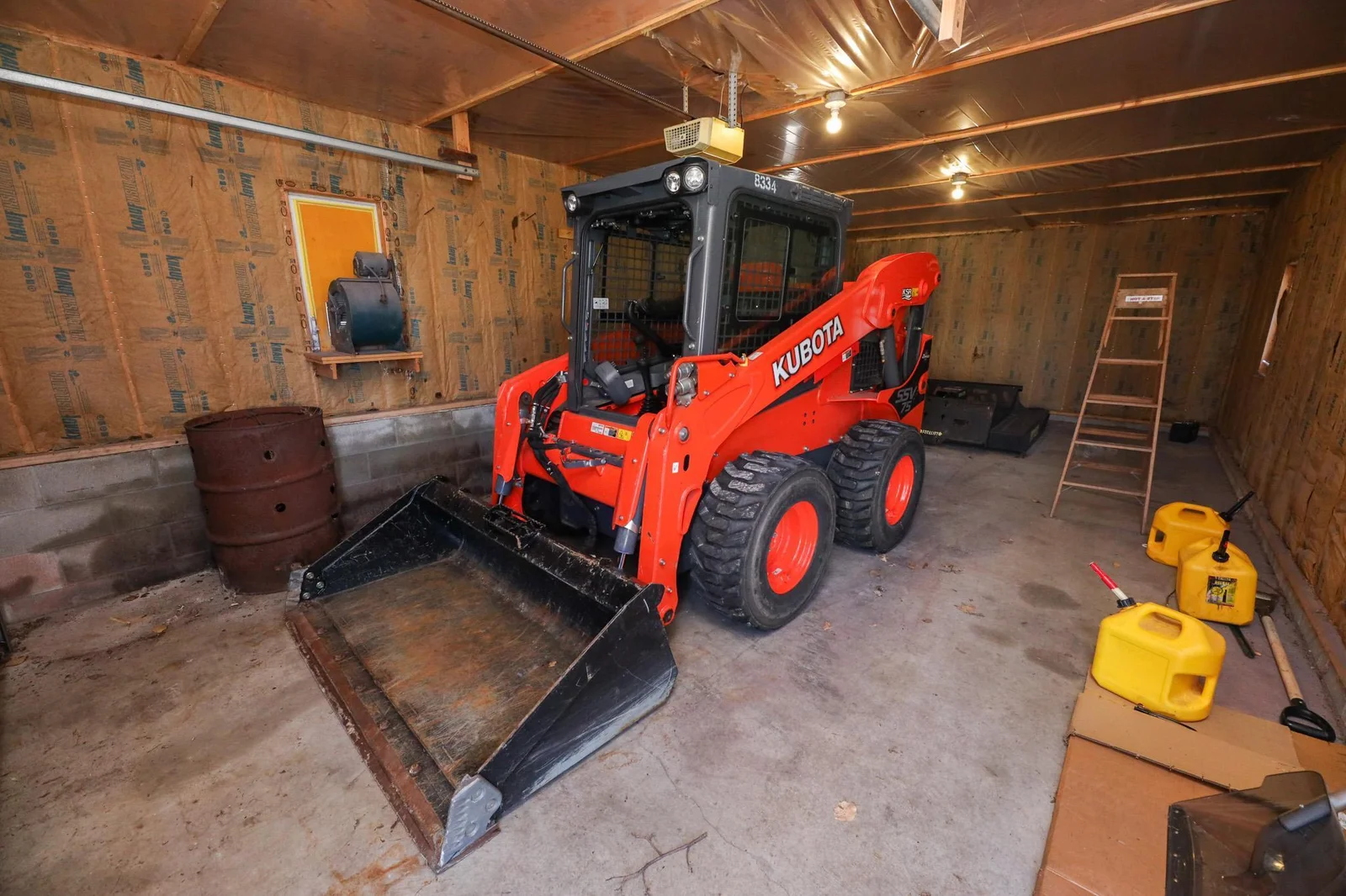 Detached Garage Interior