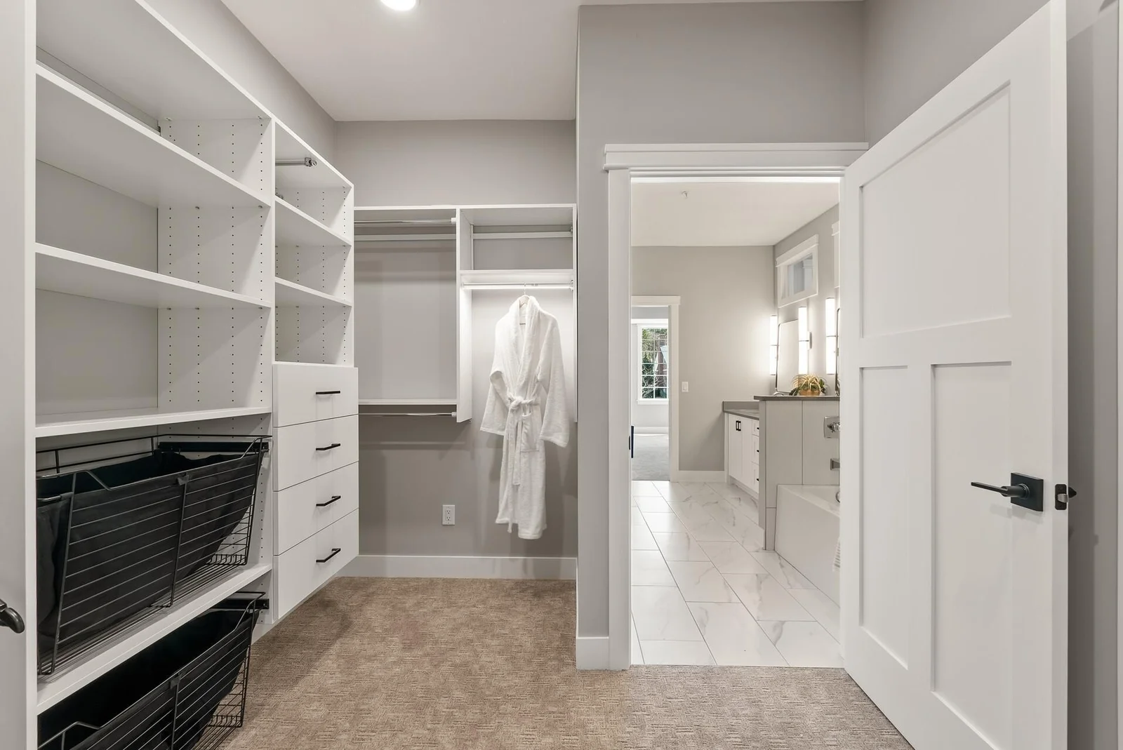 Master Walk-Through Closet