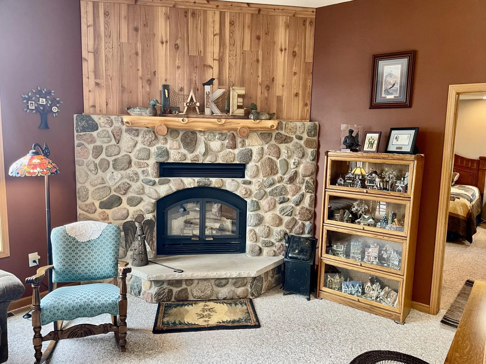 HEAT-O-LATER FIREPLACE
