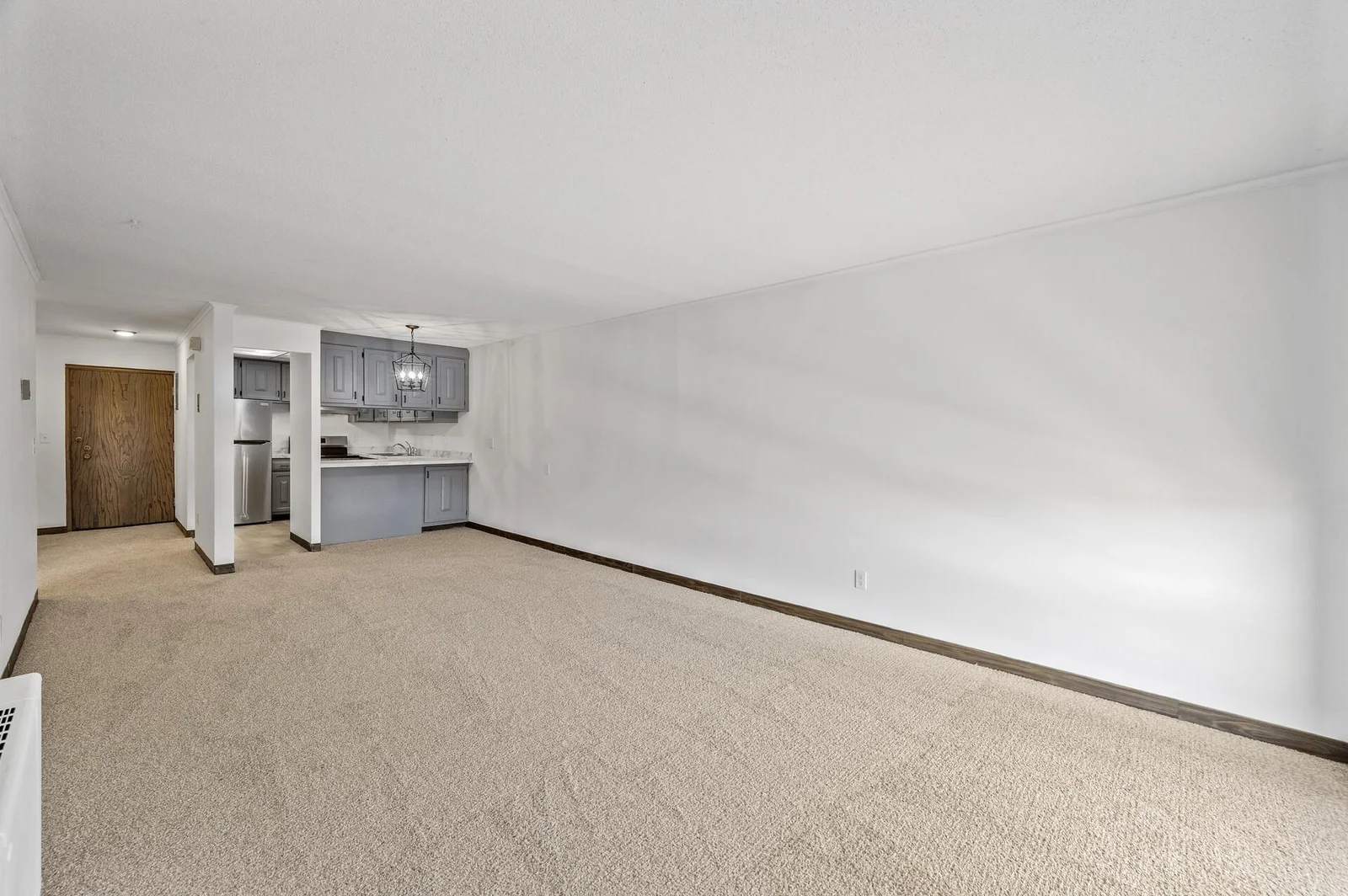 Living, Dining, Kitchen