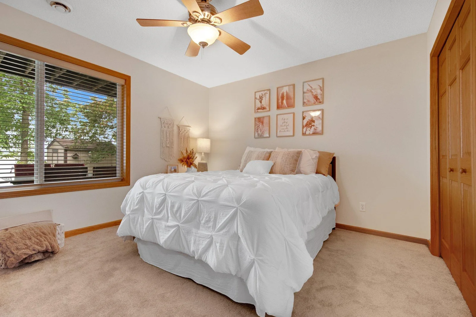 Lower level bedroom.