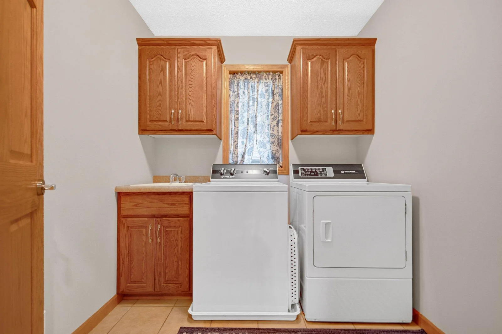 Main floor laundry room.