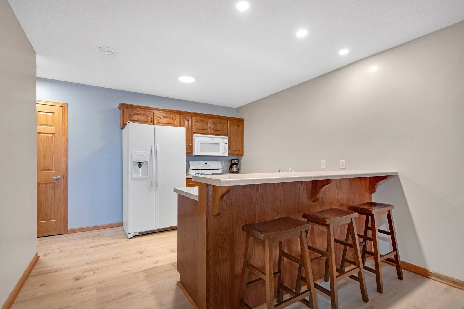 Lower level has a full 2nd kitchen! Making entertaining a breeze!
