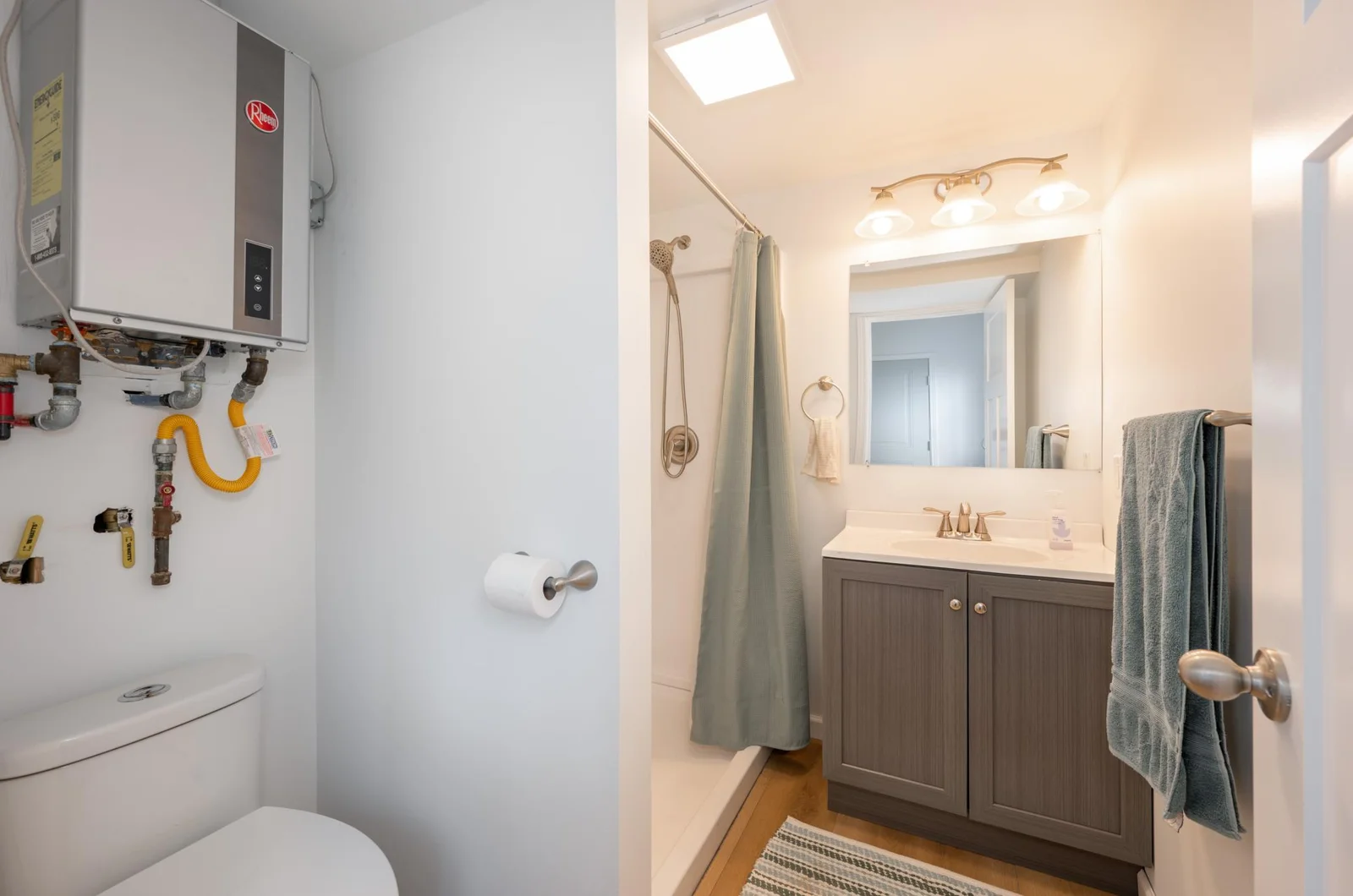 Guest cabin bathroom
