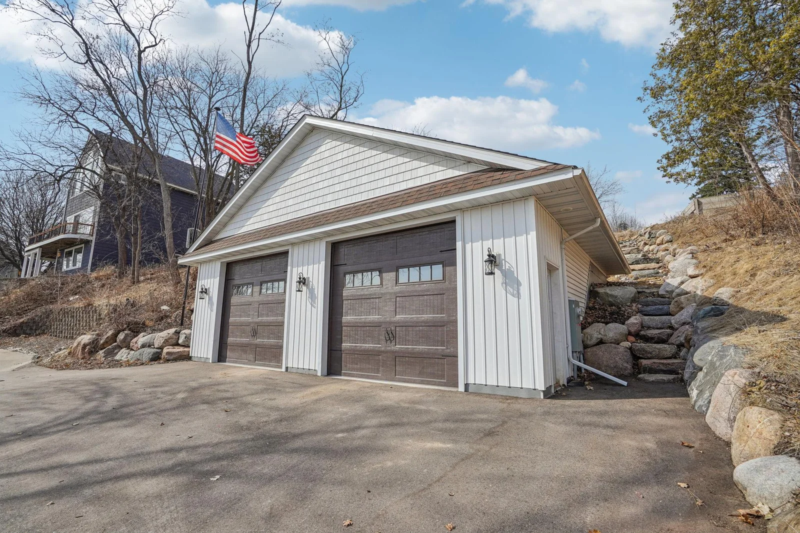 Updated detached garage space. (Added in 2022)
