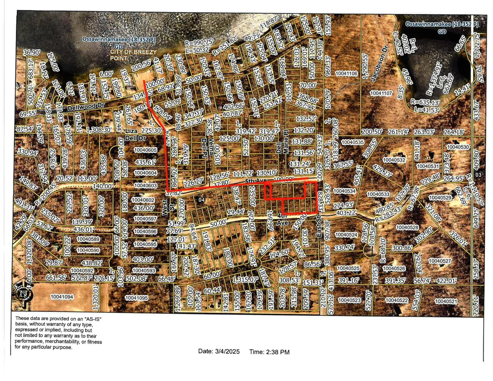 Map to Deede Access