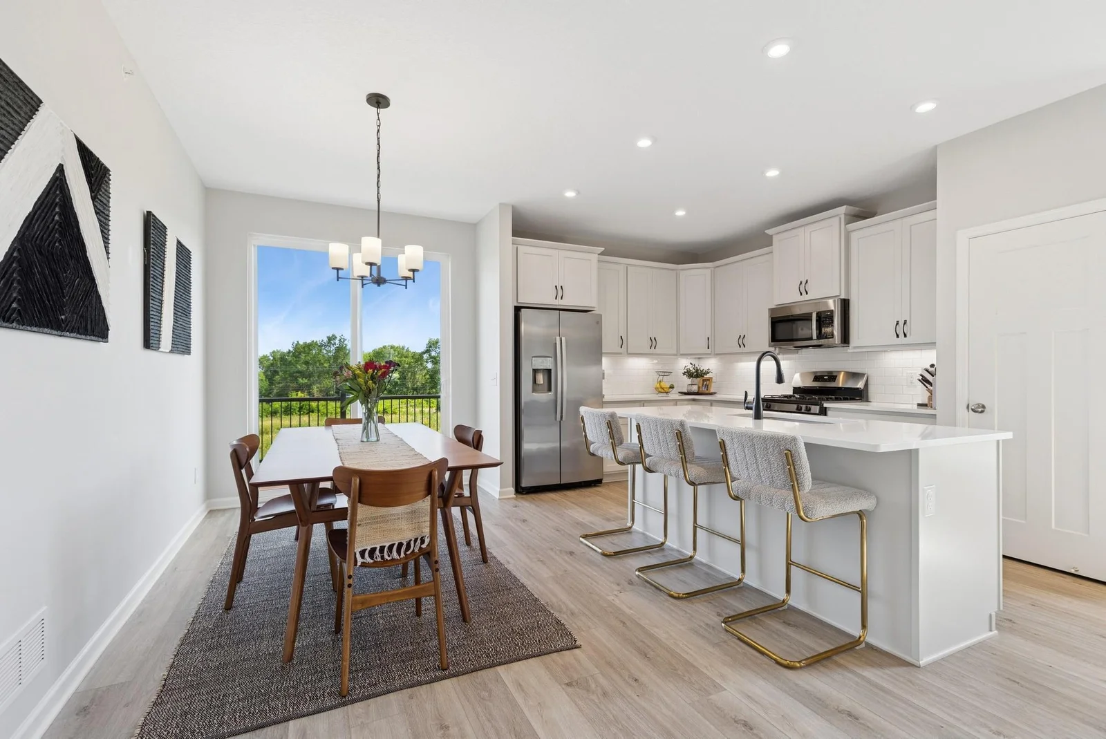 South facing kitchen