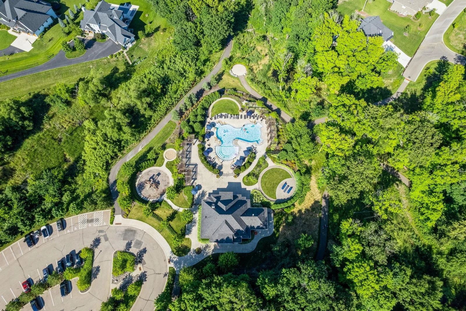 One of the community Pools