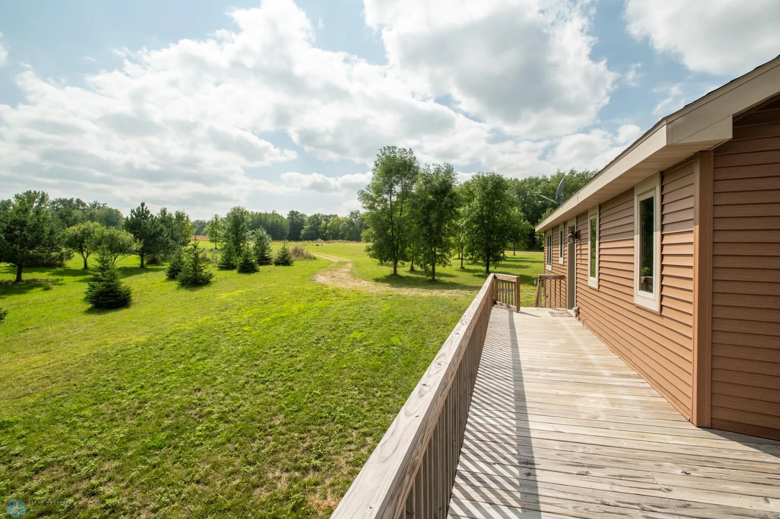 Deck & Backyard
