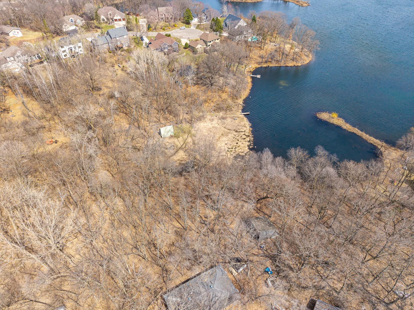The property going down to Kingsley Lake