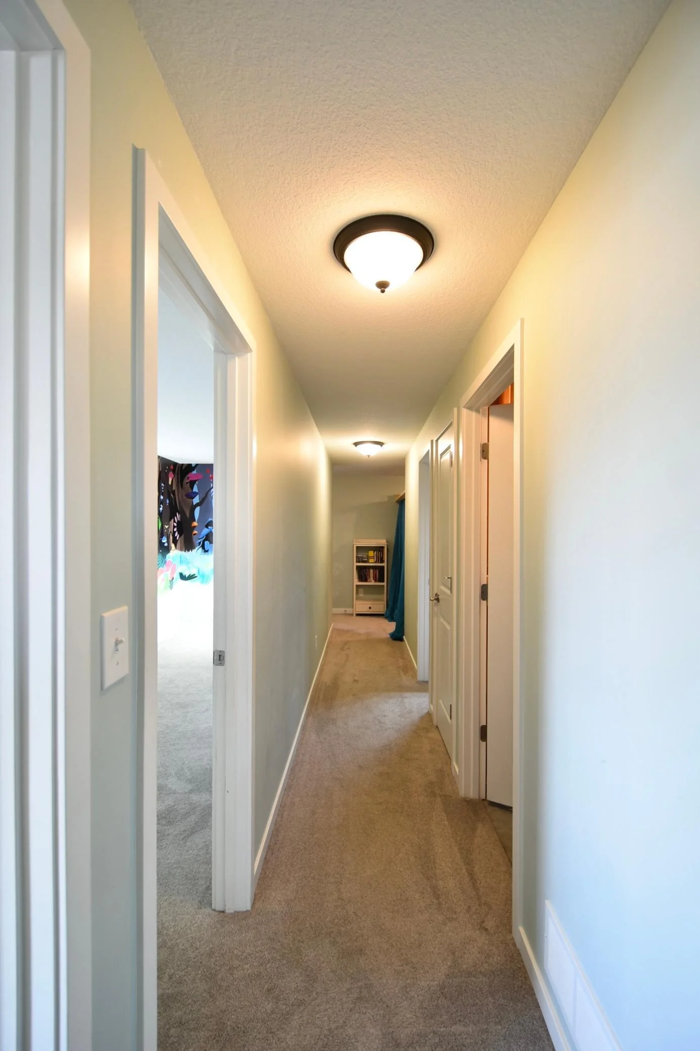 basement hallway