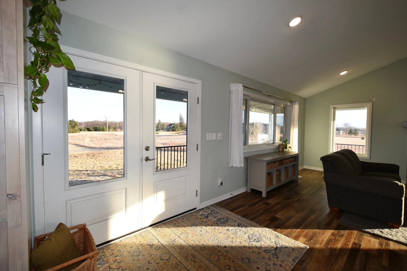 french door at main entrance