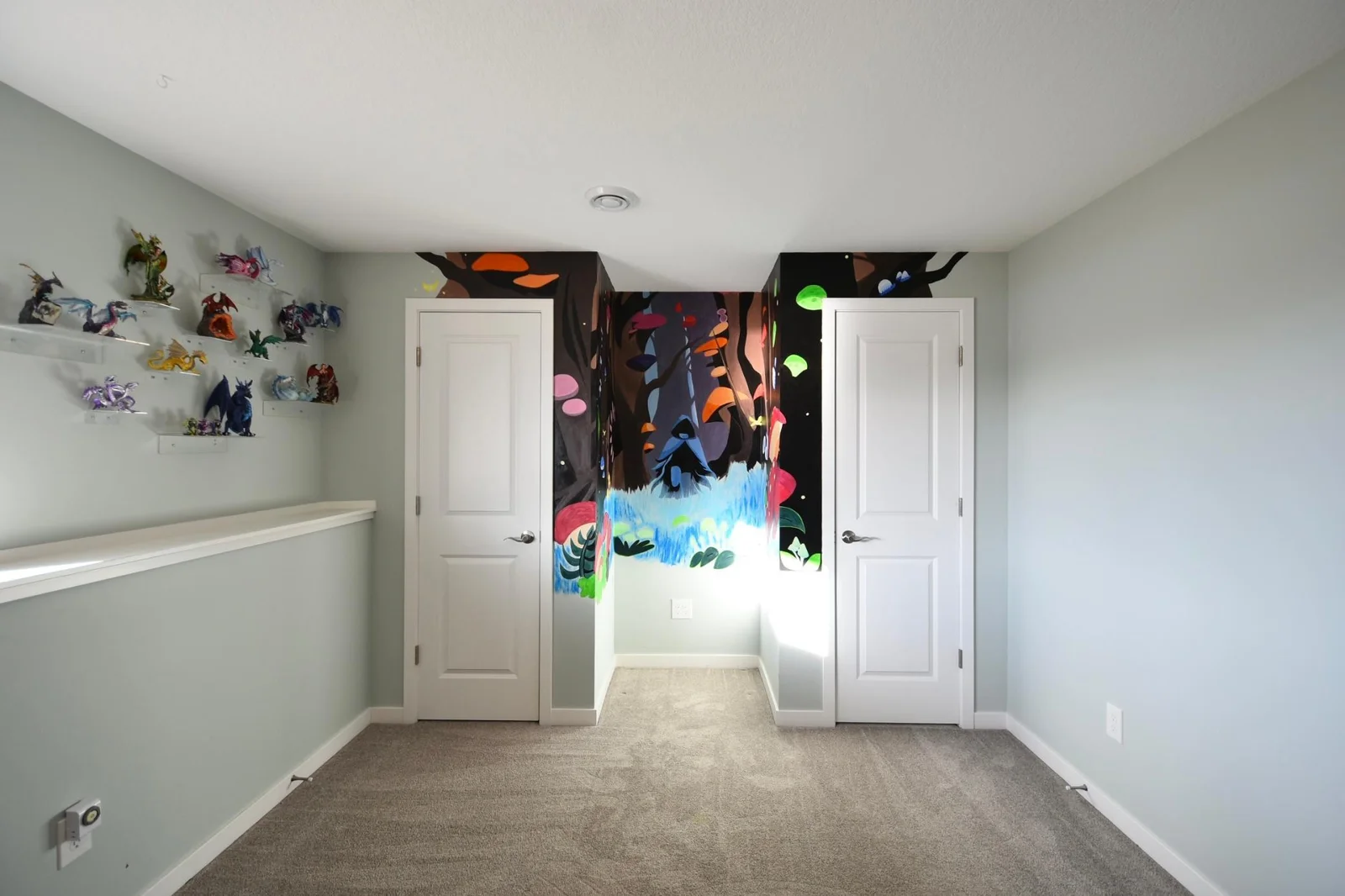 Bedroom #2 with dual closets