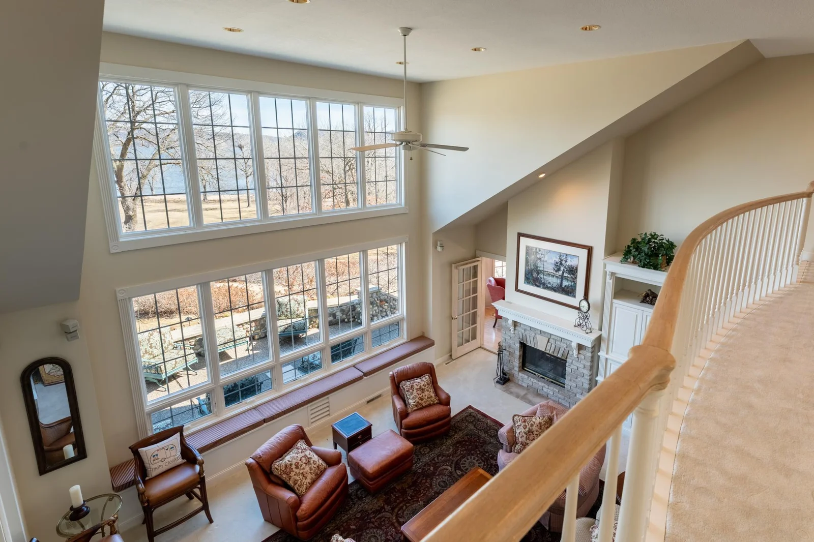 View from Upper Level Balcony