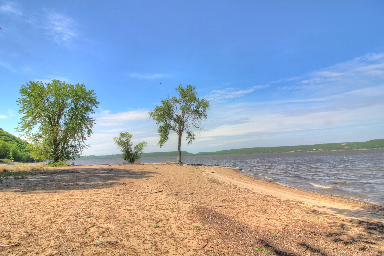 200 Ft of Sandy Beach on Lake Pepin