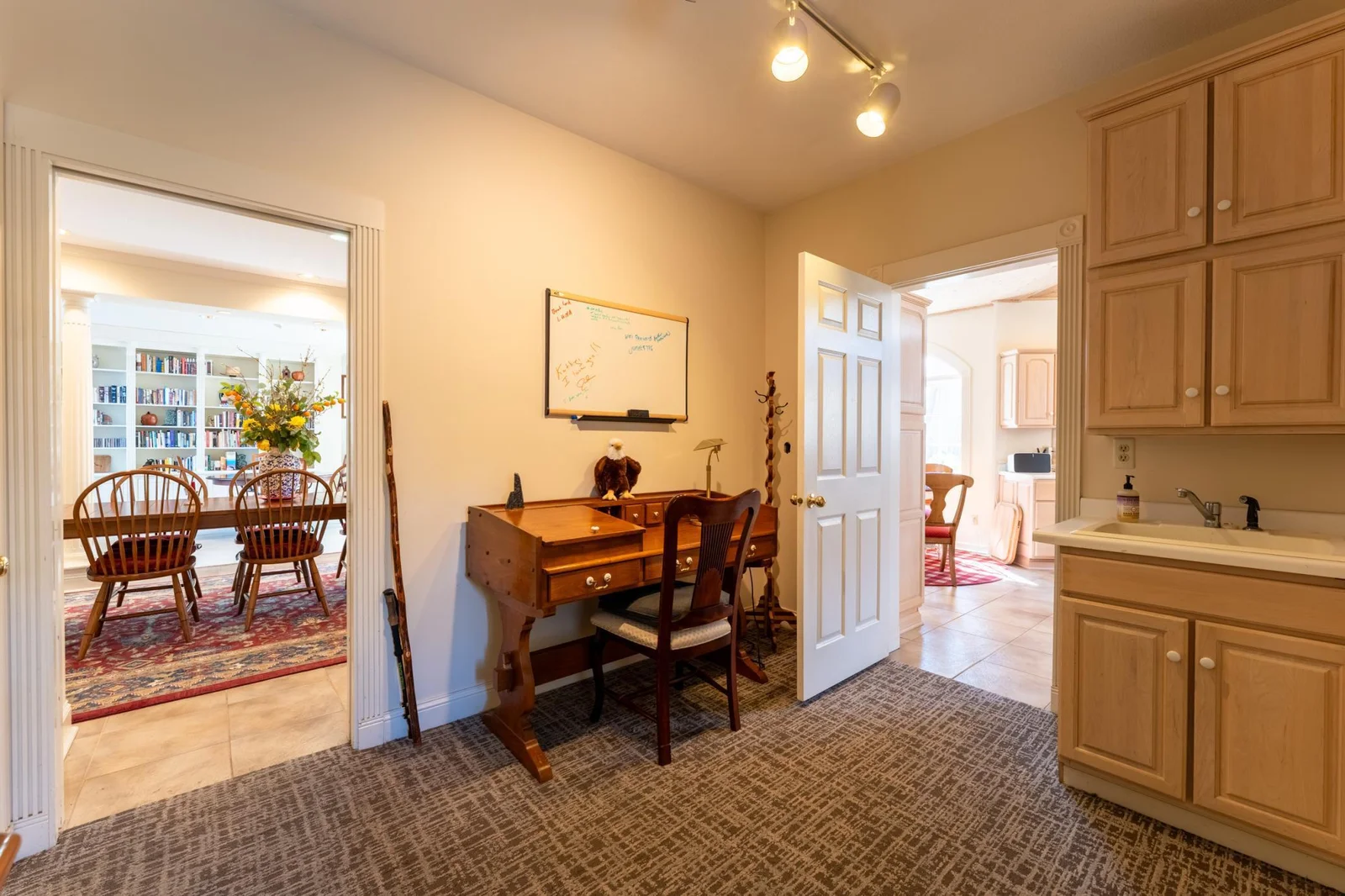 Mudroom with Desk