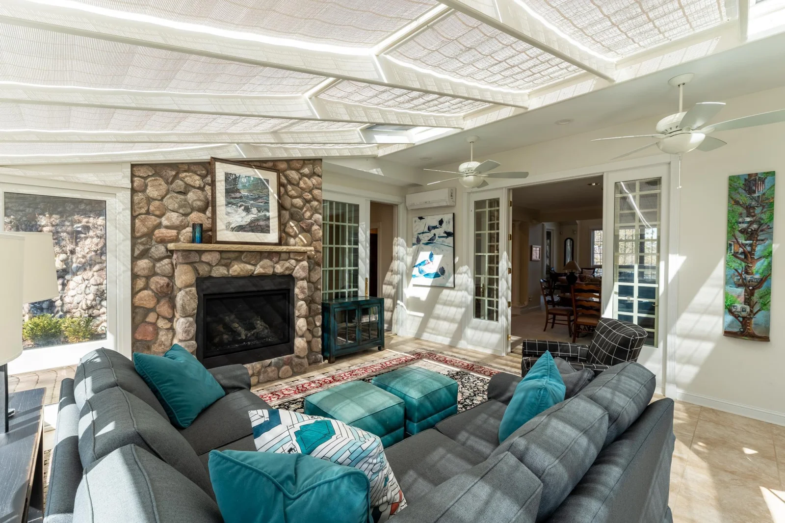 Conservatory with Mini-Split Cooling