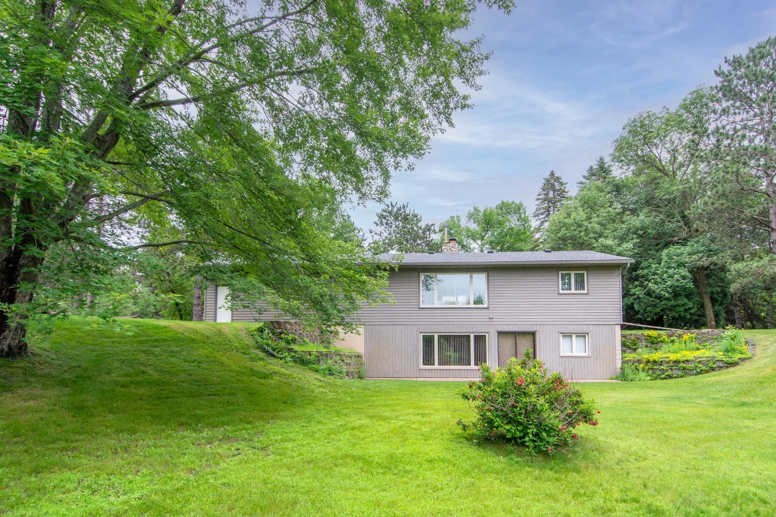 Back View of Home
