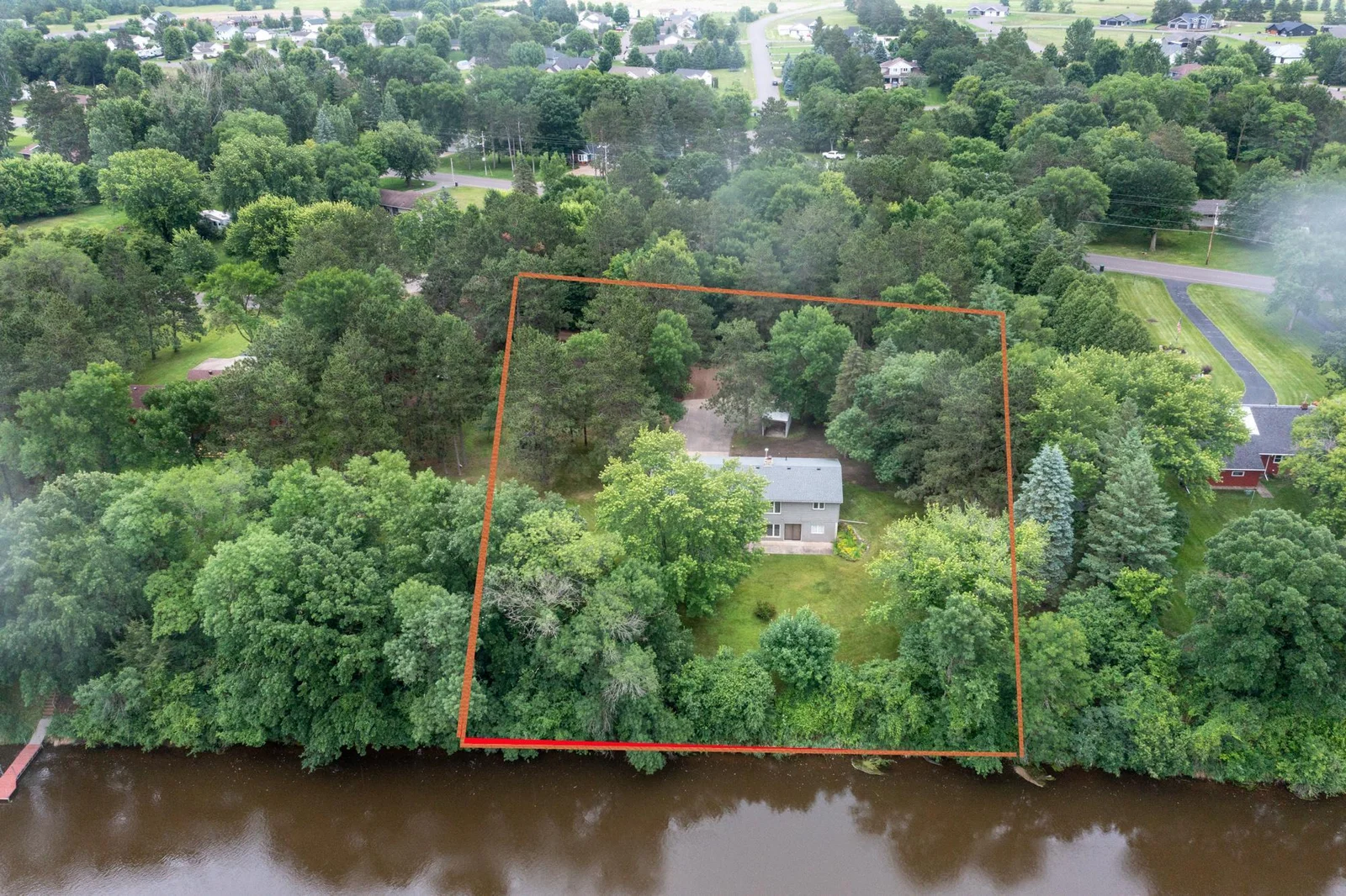 1.2 Acres & 200' Mississippi River Frontage