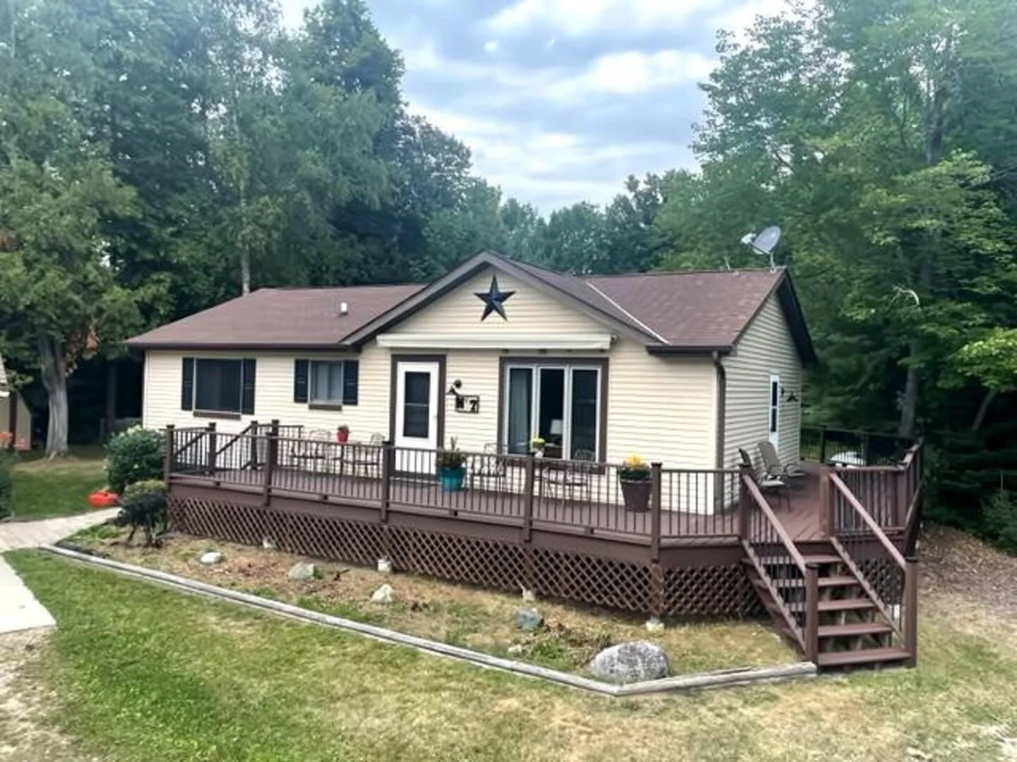 Front of cabin 7